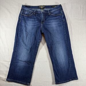 Lucky Brand Capri Jeans Easy Rider Size 32 14/32